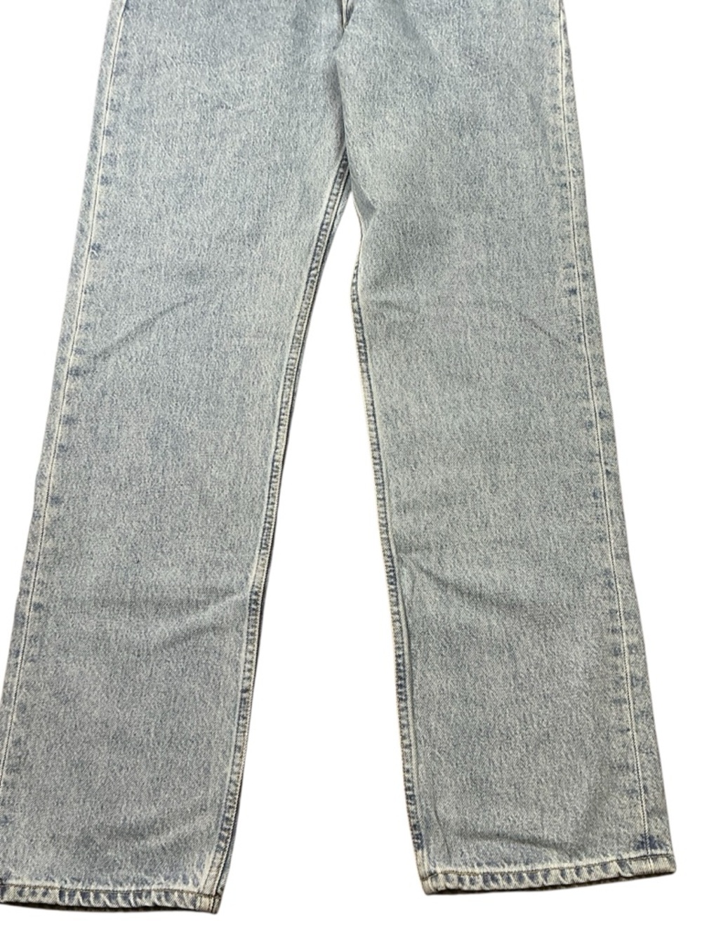 Vintage Levi’s 501 button fly light wash straight leg jeans 34 x 34 - Picture 5 of 7